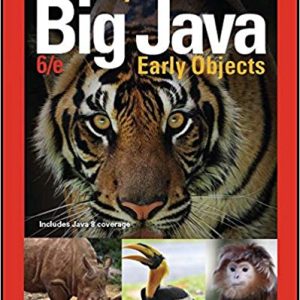 Big Java Early Objects, Binder Ready Version, 6th Edition Horstmann Test Bank