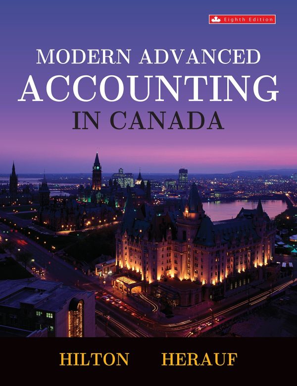 Modern Advanced Accounting in Canada 8 edition Canadian Version Hilton Test Bank