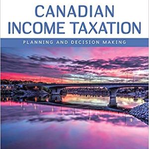 Canadian Income Taxation, 2019-2020, 22e Buckwold, Kitunen, Roman, Test Bank