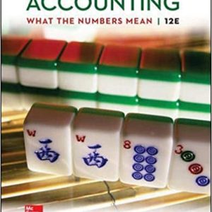 Accounting What the Numbers Mean, 12e H. Marshall, W. McManus, F. Viele, Instructor's Solution Manual
