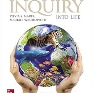 Inquiry Into Life , 15e Sylvia S. Mader Michael Windelspecht, Test Bank
