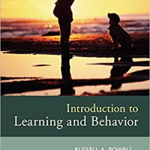 Introduction to Learning and Behavior, 5th Edition Russell A. Powell, P. Lynne Honey, Diane G. Symbaluk Test Bank