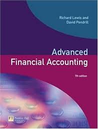 LewisAdvanced Financial Account_p7, 7E Richard Lewis David Pendrill Instructor solution manual