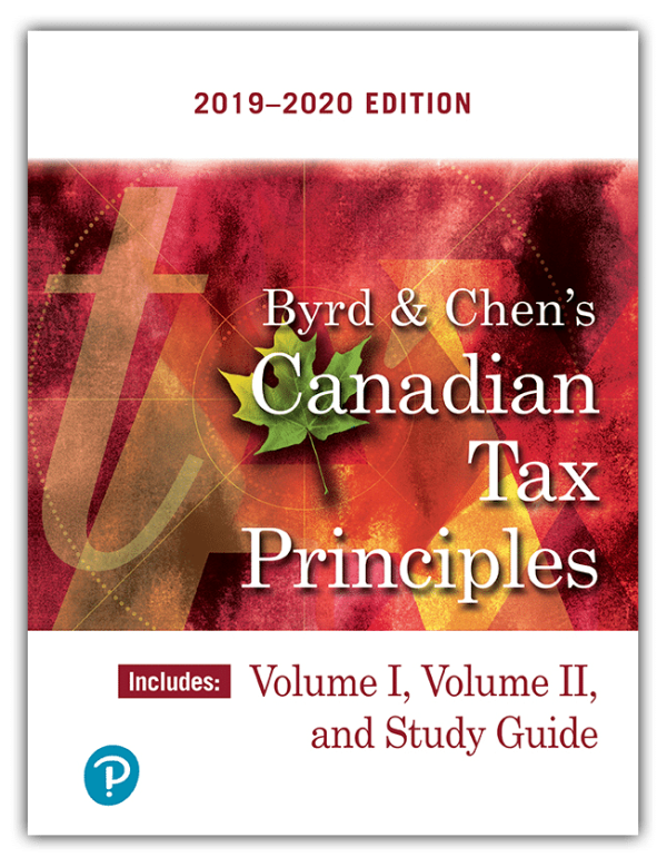 Canadian Tax Principles, 2019-2020 Edition Clarence Byrd, Ida Chen, Instructor Solution manual