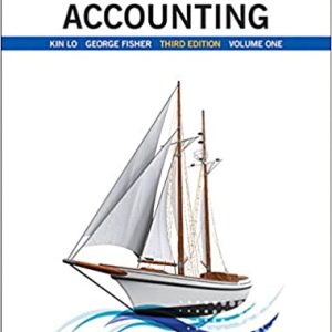 Intermediate Accounting, Vol.1 3E Kin Lo George Fisher Instructor's Solutions Manual