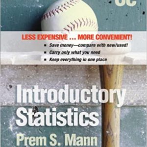Introductory Statistics, 8th Edition Mann Test Bank