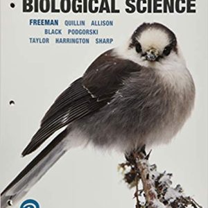 Biological Science, Third Canadian Edition, 3E Freeman, Quillin, Allison, Black, Podgorski, Taylor, Carmichael, Harrington, Sharp, Instructor Solution Manual