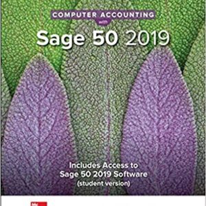 Computer Accounting with Sage 50 2019 21st Edition Carol Yacht Test Bank