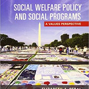 Empowerment Series Social Welfare Policy and Social Programs, 4th Edition Elizabeth A. Segal Test Bank