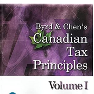 Solution Manual Canadian Tax Principles, 20201-2022 Edition, Volume 1  Clarence Byrd Ida Chen, 
